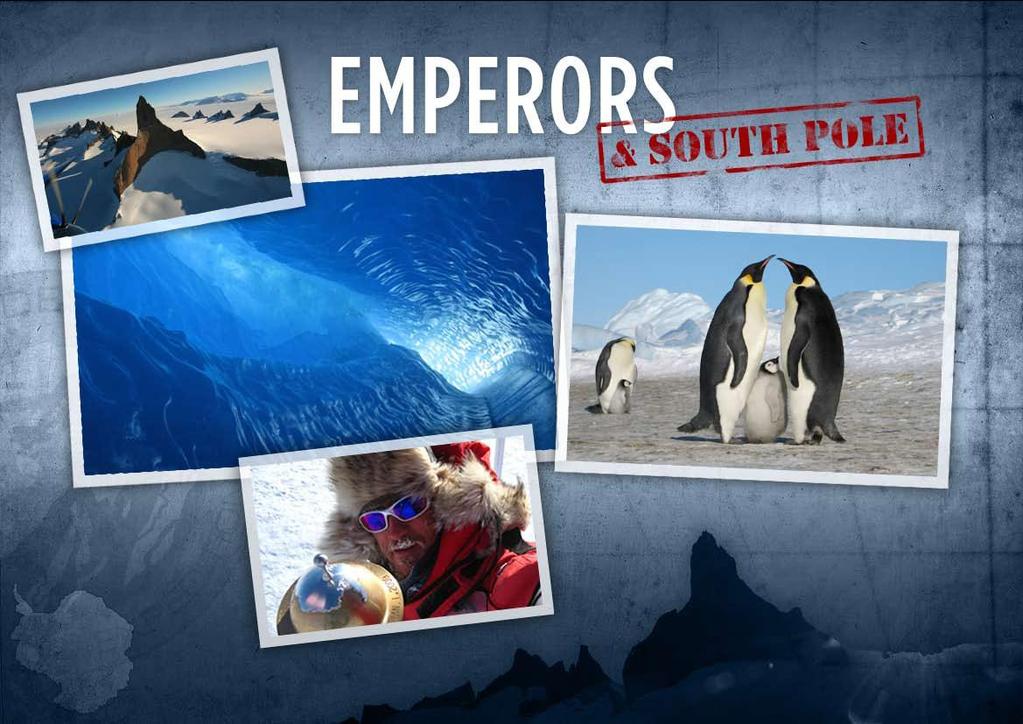 This 8-day adventure takes you into the heart of Antarctica to see the Emperor Penguins.