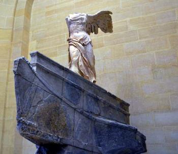 Winged Samothrace is a stunning tribute the protector of sailors.