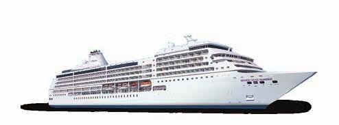 Seven Seas Mariner is the right size for intimate social get-togethers with fellow travelers, and quiet