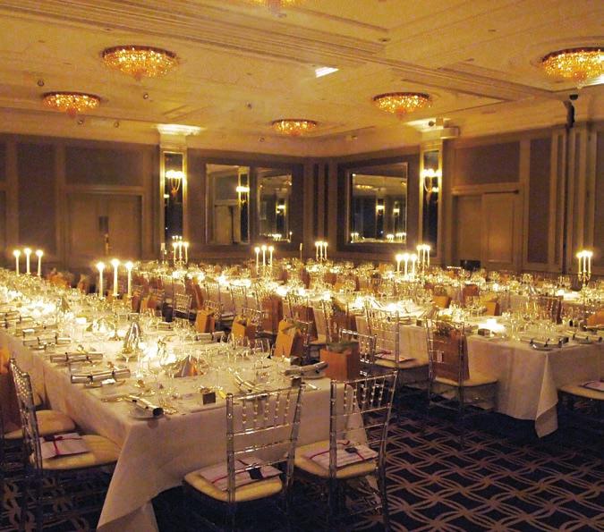 240 guests or 200 for a dinner dance Our Chefs create a wide range of seasonal menus.