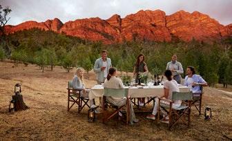 Wine & Wilderness Safari - 7 days ADELAIDE TO MELBOURNE DAY ONE Adelaide to Arkaba Flight time 50 minutes Board the immaculate Air Adventure Outback Jet bound for Hawker.