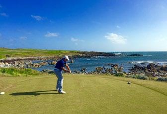 DAY TWO King Island to Barnbougle Flight time 35 minutes After overnighting at Cape Wickham s on course accommodation your second day of golf features the equally stunning and somewhat more