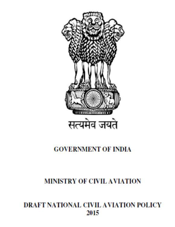 We now have a draft national level aviation policy to boost R&R connectivity.