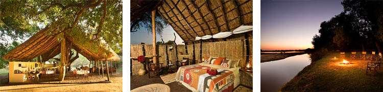 OR Nsefu Camp is located near the Luangwa River in the central part of the park. It has six brick and thatch rondavels (12 beds) with en suite facilities.