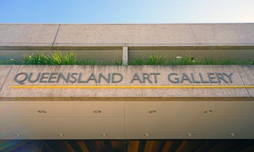 Left & Right Queensland Performing Arts Centre Top Queensland Art Gallery EXPERIENCE THE ART OF REAL LIVING