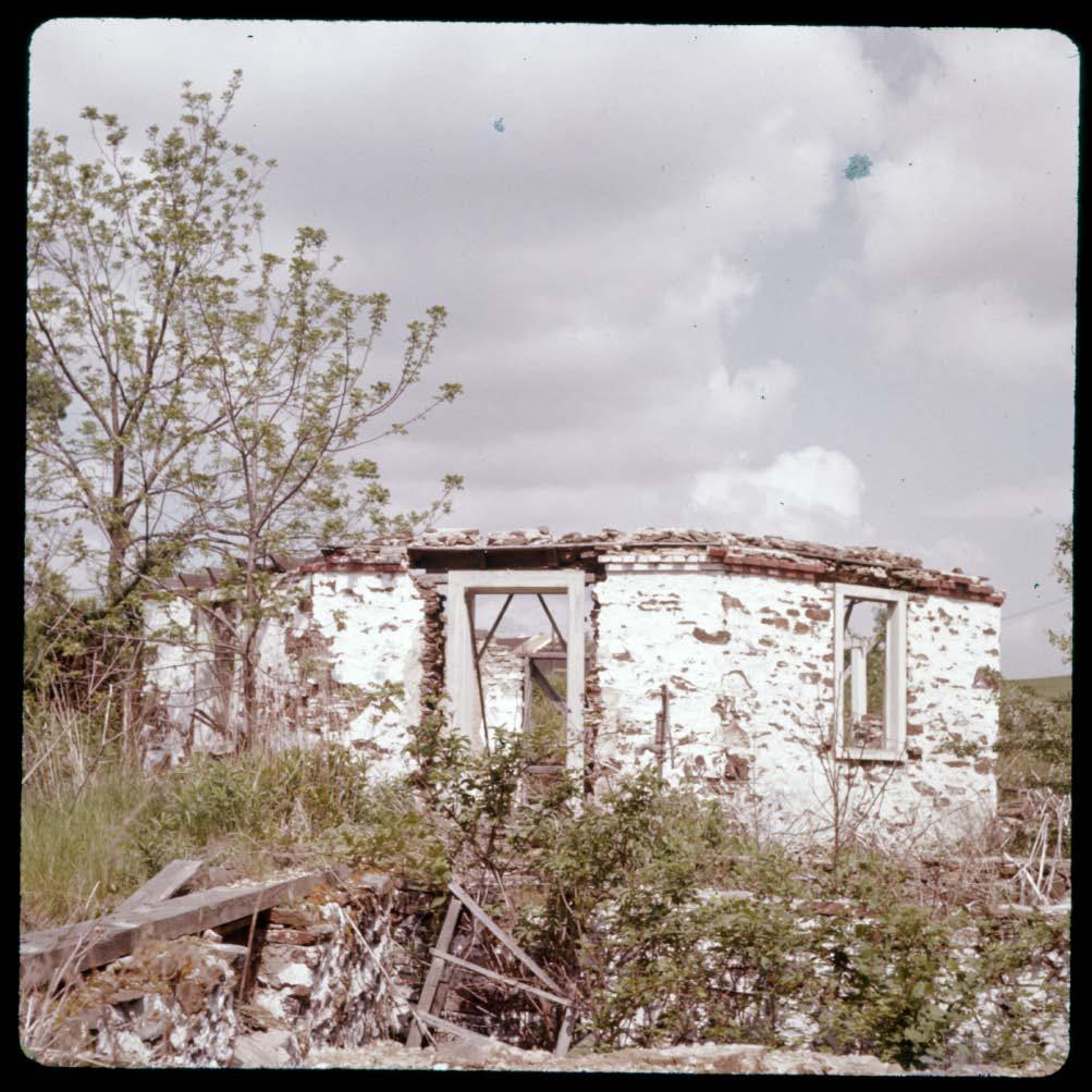 Ruins of Octagonal House, Mother Archie s Church and Cemetery May 14, 1959, at the