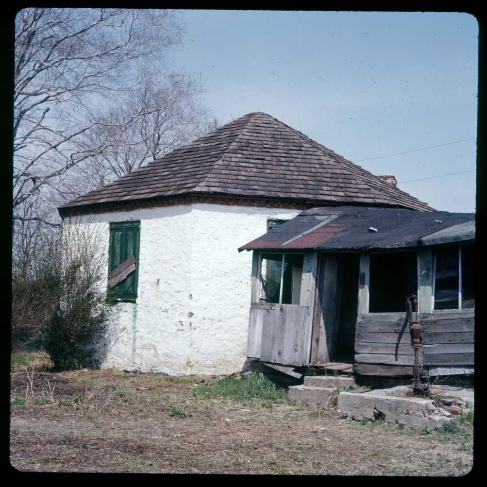 The Octagonal House, side April 18, 1959.