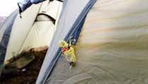 Materials and details have been thoroughly tested and the flysheet har a tear strength of 20 kg, making it one of the most durable in the market.