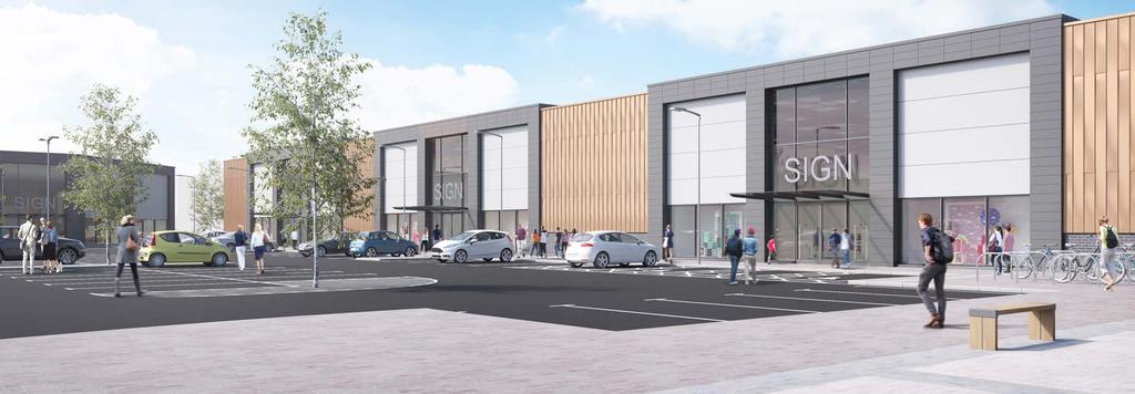 The Development Knowsley Cross Retail Park will provide the first large foodstore and modern retail warehouse accommodation in Kirkby, to serve a