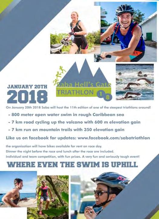 January 2018 Saturday 20 JAN January 2018 Hell s gate Triathlon The triathlon is a race that consists of swimming, cycling and running.