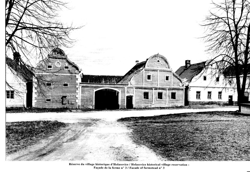 Réserve du village historique d'holasovice 1 Holasovice historical