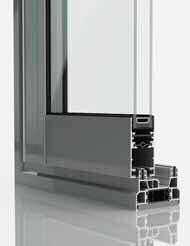 locking Can easily be combined with all AluK window and door systems