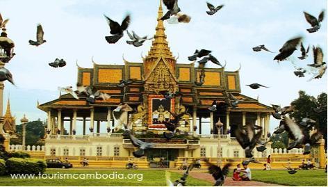 ACTIVITY PHNOM PENH VISIT THE ROYAL PALACE The Royal Palace in Phnom Penh, is a complex of buildings that serves as residence to the King of Cambodia His full name is Khmer Preah Barum Reachea Veang