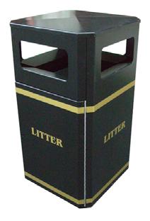 Freestanding Litter Bins We have a huge selection of bins for every location. If you are looking for bins for outdoor use in Ireland we would recommend the Heavy Duty 100L Litter Bin.