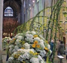 SATURDAY 8TH SEPTEMBER WINCHESTER CATHEDRAL FLOWER FESTIVAL ILLUMINATION - A FESTIVAL OF FLOWERS W'CHESTER ONLY ADULT - 17.95 CHILD - 13.