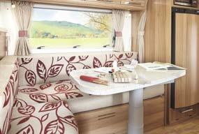 Specifications are comparable with those of a top of the range caravan.