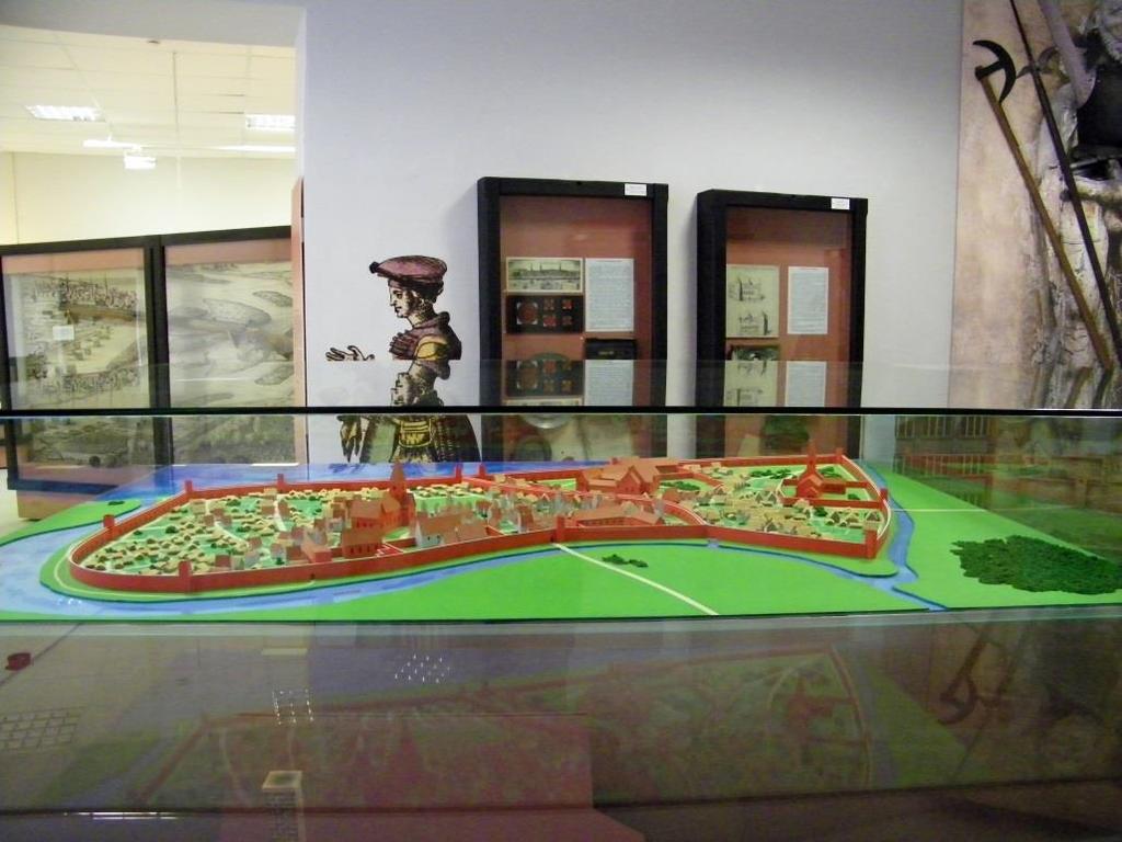 A model of old Riga in the
