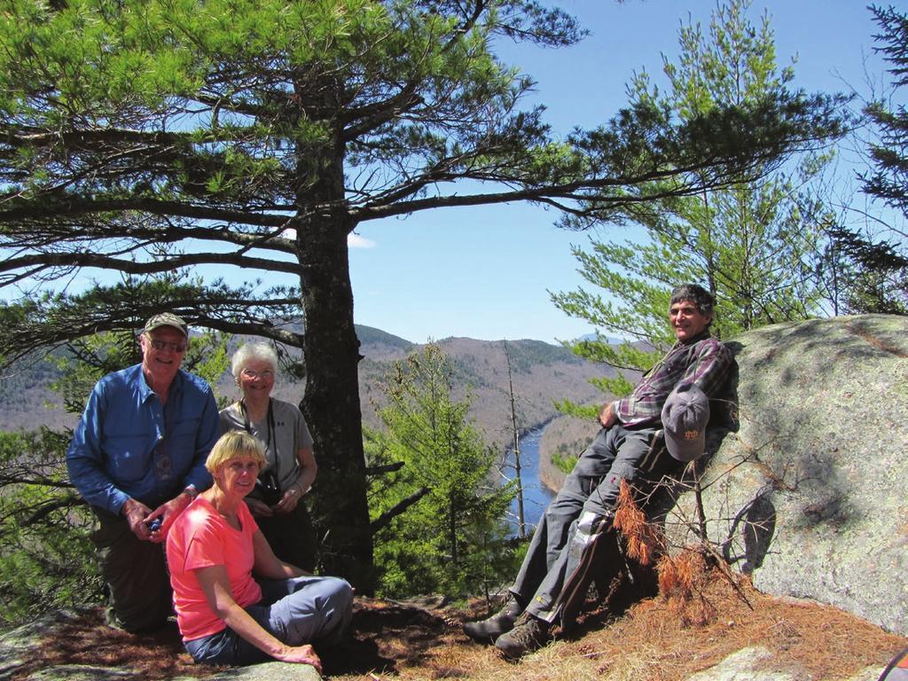 Backtracks... Little Woodhull and NCT Hike April 26, 2015 Twelve members of ADK Onondaga and ADK Iroquois set out from North Lake Road trailhead on a fresh spring morning toward Little Woodhull Lake.