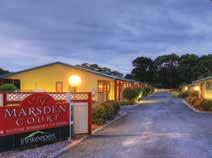 Accommodation Marsden Court Studio From price based on 2 nights in a Studio, valid 1 May 17 Sep 18. From $ 78 * 23 Andrew Street, Strahan MAP PAGE 45 REF.