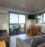 1 Enjoying spectacular views of the Freycinet National Park over Great Oyster Bay, Swansea Beach Chalets are located on Jubilee Beach in the historic east coast township of Swansea.