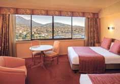Hobart Hobart and southern tasmania Wrest Point HHHHI 410 Sandy Bay Road, Sandy Bay Absolute waterfront location on the sparkling River Derwent, offering hotel style accommodation, fine dining and