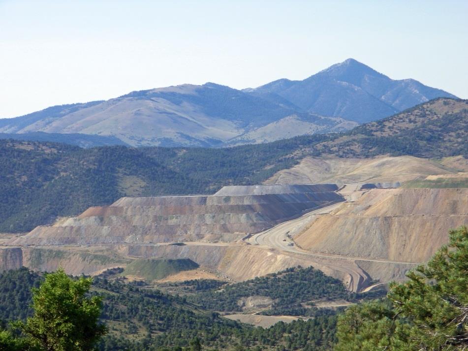 It became a mining center with the creation of the Ruth Copper Pit just to the west. The Ruth Copper Pit, a.k.a. Robinson Mine, is one of the largest open pit mines in the world.