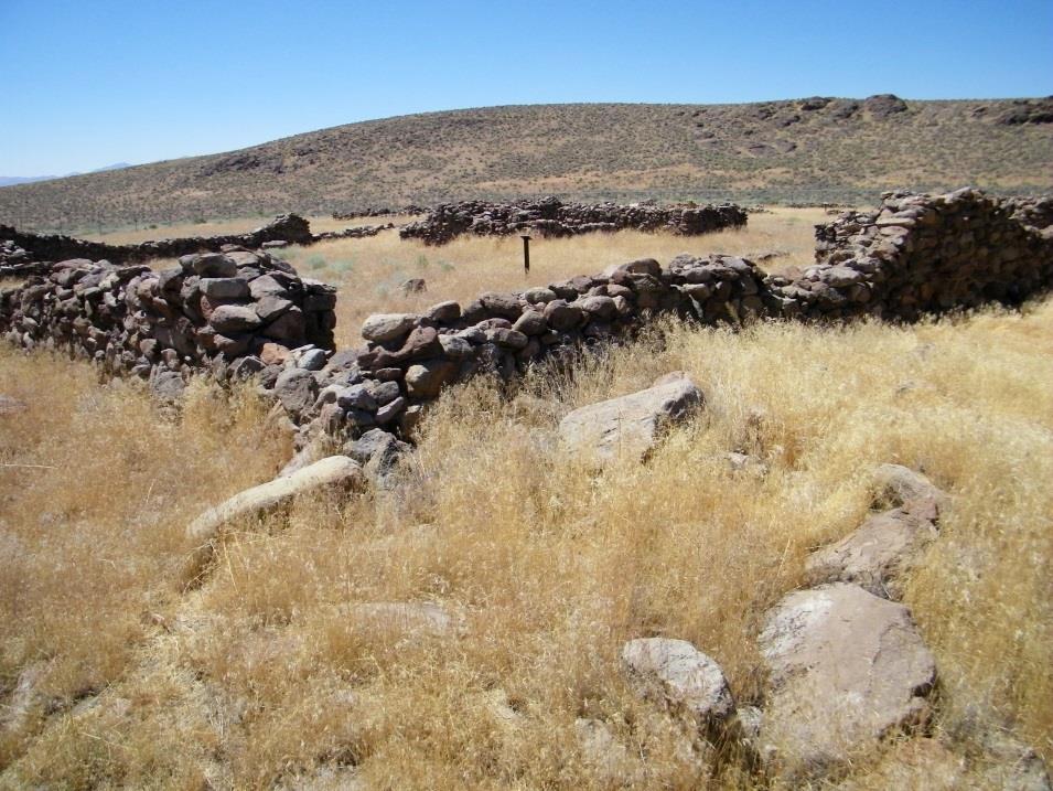 These are the ruins of Overland s Cold Springs station.
