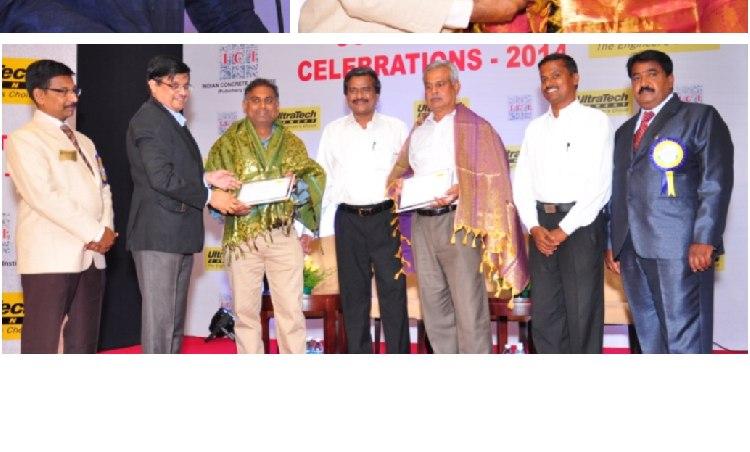 In addition to Outstanding Concrete Engineer of Kerala