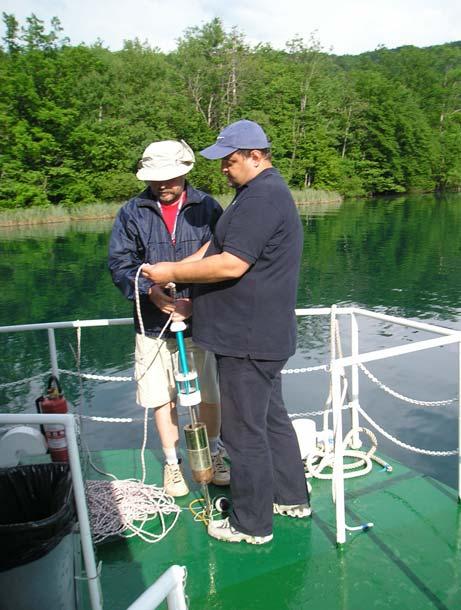 measurements at Lake Prošće