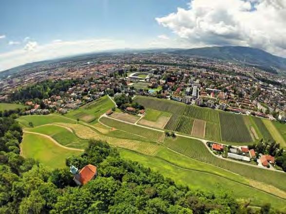 Maribor City in the embrace of
