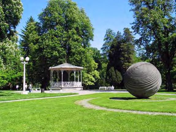 Maribor is a green city City park one