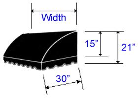 Planning and Layout of the Installation Location The first step in installing your CONVEX Round Awning is to determine where you will mount the unit.