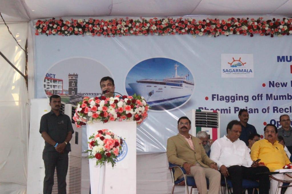 He said that India has the potential to attract 40 lakh cruise tourist passengers by 2041, out of which 32 lakh would visit Mumbai; he said that the