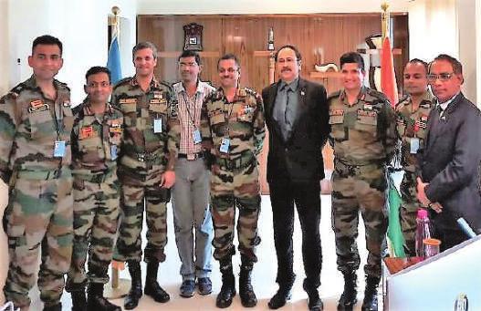 India News 11 ACTIVITIES OF INDIAN PEACEKEEPING BATTALION IN SOUTH SUDAN A team