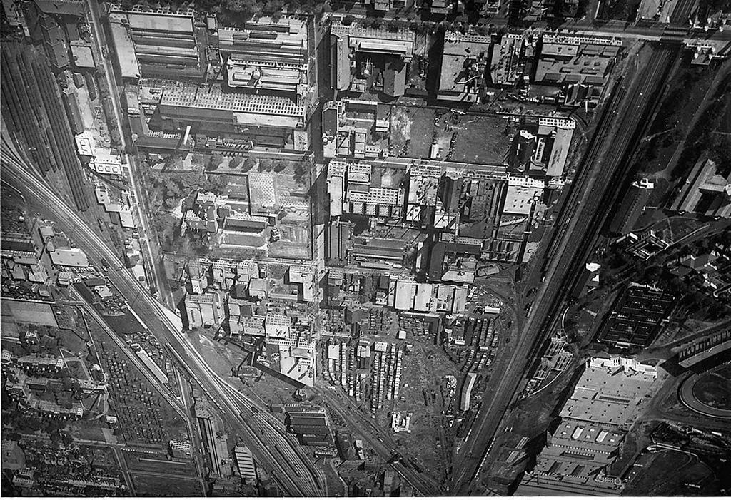 8. Aerial Photograph, Dufferin Street south of King Street West, c.