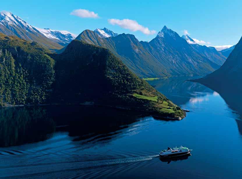 The Classic Round voyage Bergen Kirkenes Bergen Hurtigruten s signature journey is described by Lonely Planet as The World s Most Beautiful Voyage Our classic 12-day round-trip voyage is the