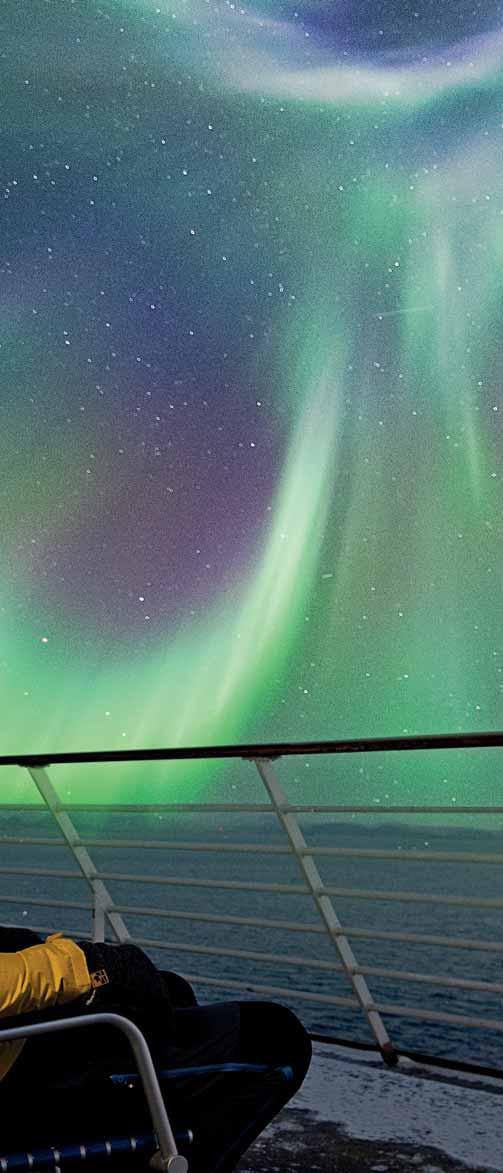 Contents Norway 6 Hurtigruten 8 sustainability 10 seasons 12 Northern Lights Promise 22 our classic voyages 28 Hurtigruten day by day 34 excursions 60 land adventures 66 welcome