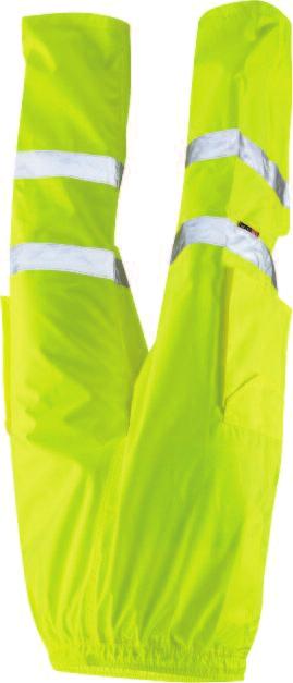 HI VIS RAINWEAR FOUL WEATHER PROTECTION Yellow PTR02HV S - 3XL Orange PTR06HV S - 3XL HI VIS WATERPROOF OVER TROUSERS Over trousers with an elasticated
