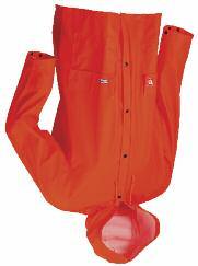 FR WORKWEAR WORKWEAR MICROFLEX FR RAIN JACKET FR-LR48 High frequency welded seams. Fixed hood with drawstring. Zipper under storm flap with press studs. Sleeves with press stud adjustments.