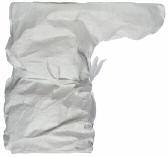 PPE Category I, Antistatic treatment (EN 1149-5) - on both sides, excludes slip-retardant sole White POS10DS One TYVEK SLEEVES - PS32LA 50 cm long sleeve available in one size. Adjustable arm opening.