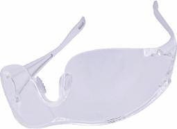 LyViz treatment: oleophobic and hydrophobic coating ensuring longer clean lenses. Frame: nylon. Lenses: polycarbonate. Weight: 26 g. EN166 1 F T, EN170:2002 UV 2C-1.