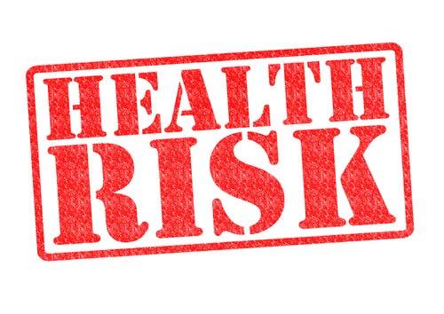 Health Risks Samples that are above the water quality standard indicate water that presents an increased risk of illness.