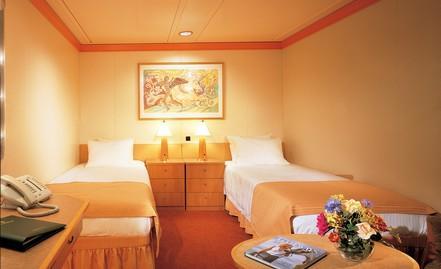 Carnival Legend Staterooms. Interior from $5895pp A comfortable stateroom retreat, where some rooms also feature pull-down beds ideal for families.