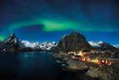 Norway The Land of the northern lights and the midnight sun The land of the northern lights and the midnight sun As the Earth tilts on its axis, relative to the sun, the seasons evolve.