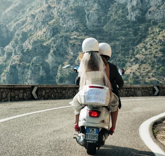 Rent a scooter, tour the island and feel the warm breeze of Capri caressing your skin