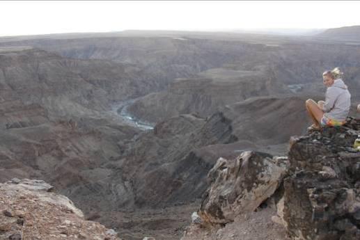 Day 5: Fish River Canyon, Namibia Today we cross the border to Namibia and take a drive
