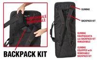 Mod. 15416 G ACCESSORIES HANDY BACKPACK CARRYING SYSTEM FOR GUNBAGS Practical and easy to fix kit to turn