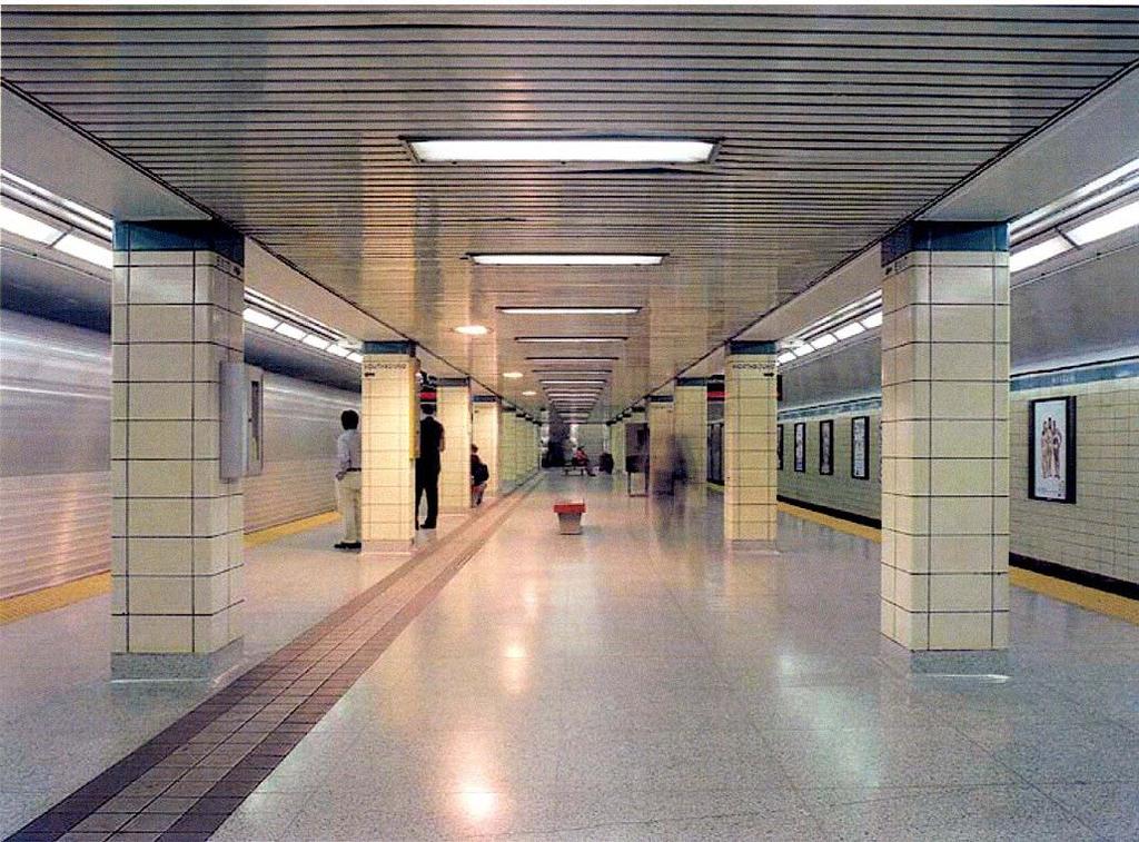 Toronto Transit Commission University Subway Stations Renaissance MUSEUM