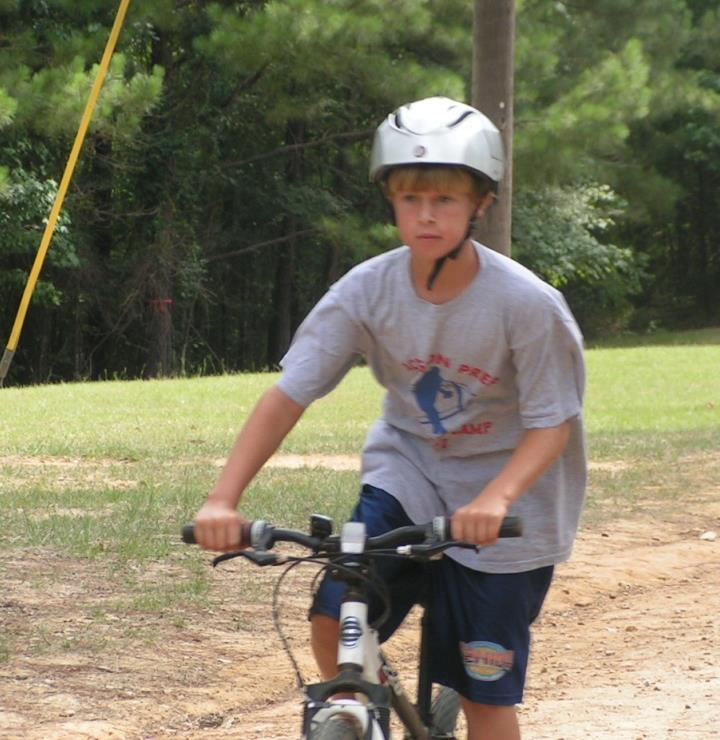 Scouts are permitted to bring their bikes at camp. If you bring your own bike, please abide by the rules below: 1. Helmets must be worn while riding 2.