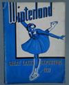 Picture Category: 1936-37 Great Lakes Exposition (211 to 212) Held in Cleveland Ohio Lot # 211 - Program Booklet for "Winterland", "Great Lakes Exposition 1937" picturing a woman skater on the cover.